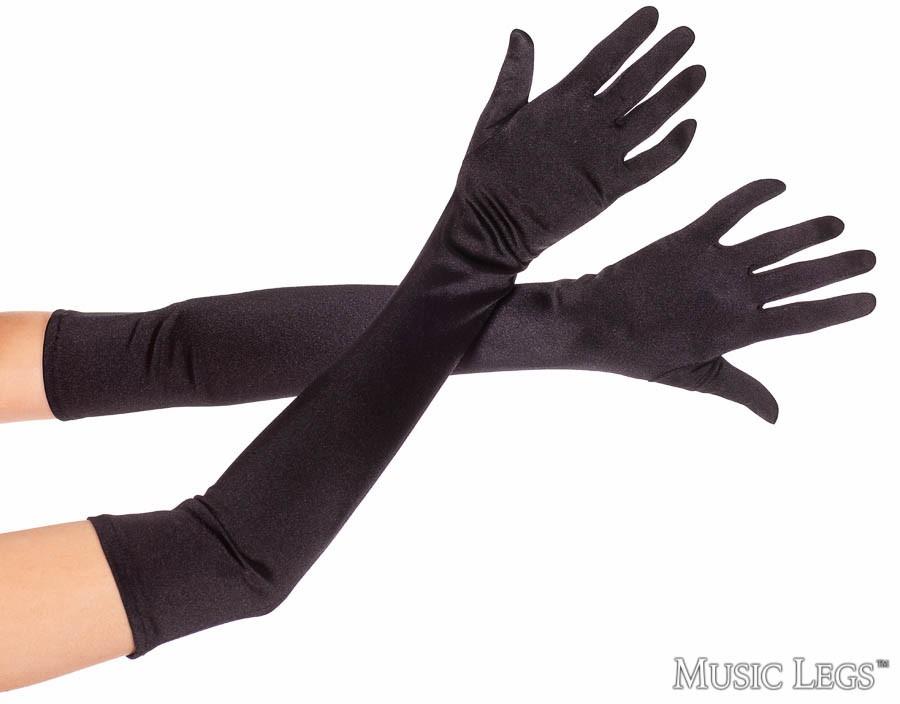 Satin Gloves