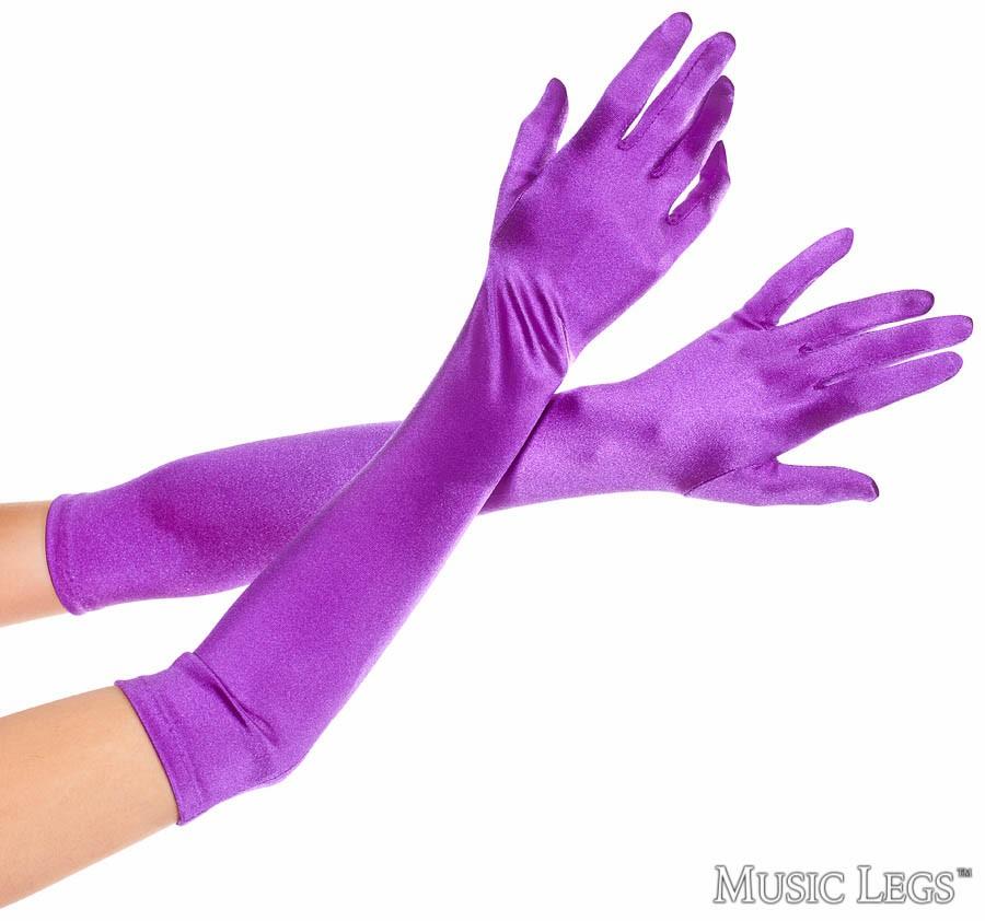 Satin Gloves