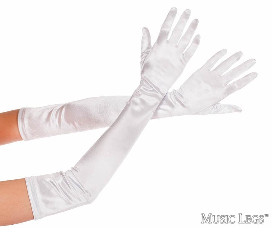 Satin Gloves