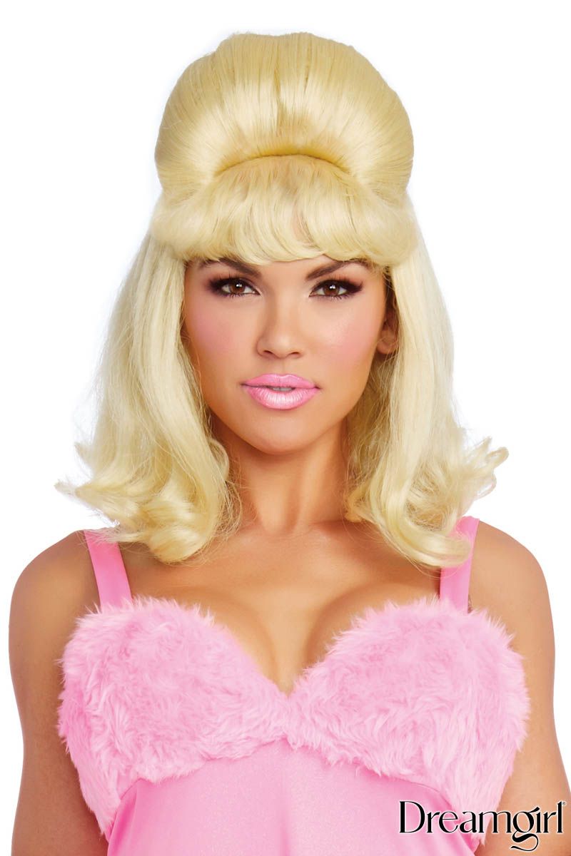 Retro Bouffant Wig