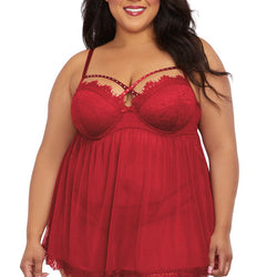 Studded Strappy Babydoll