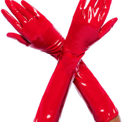 Wet Look Gloves