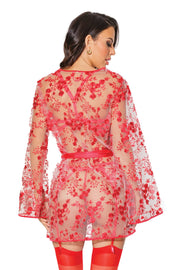 23304-Red/Nude