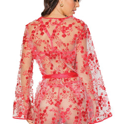 23304-Red/Nude