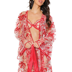 23304-Red/Nude