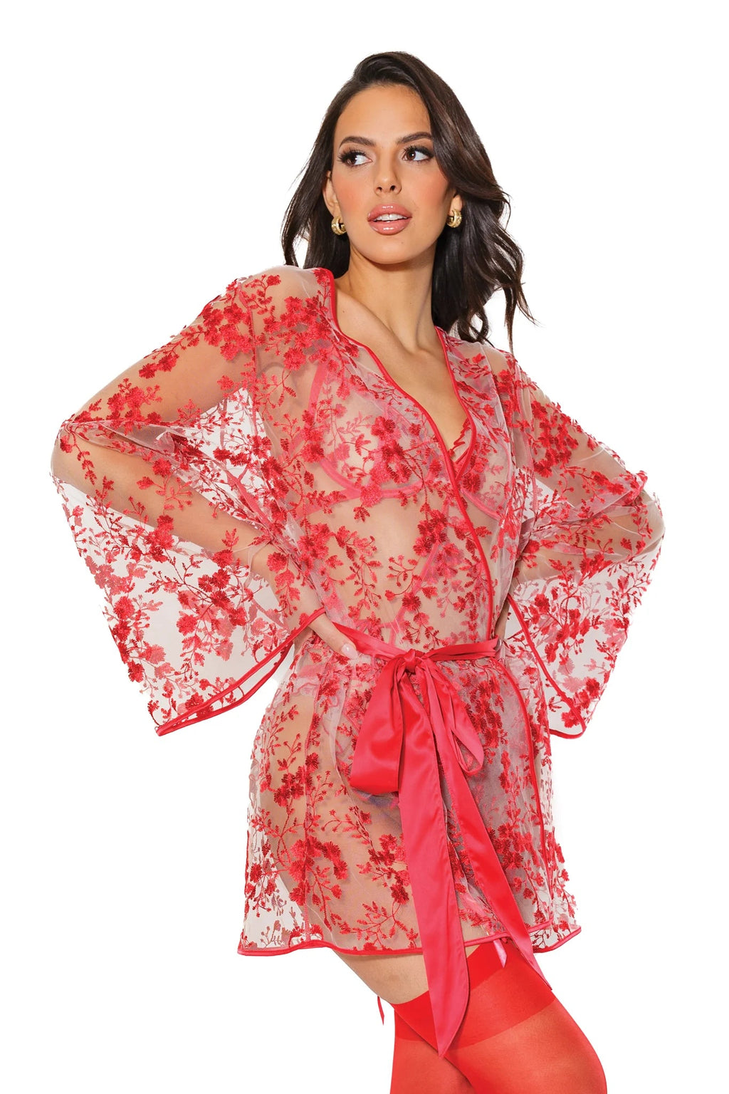23304-Red/Nude
