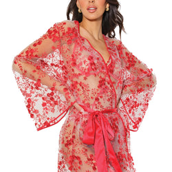 23304-Red/Nude