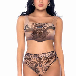 Sheer Tattoo 2Pc. Set