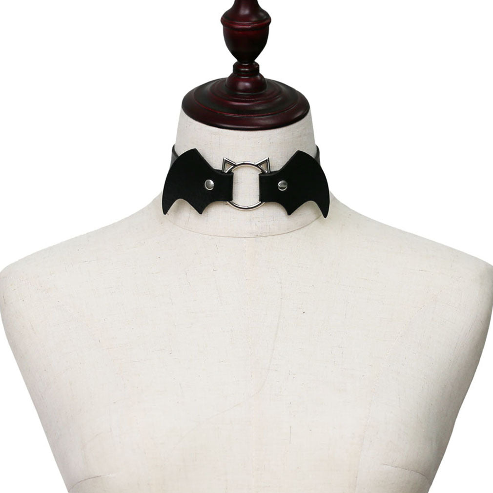 Bat Wing Cat Ear Choker