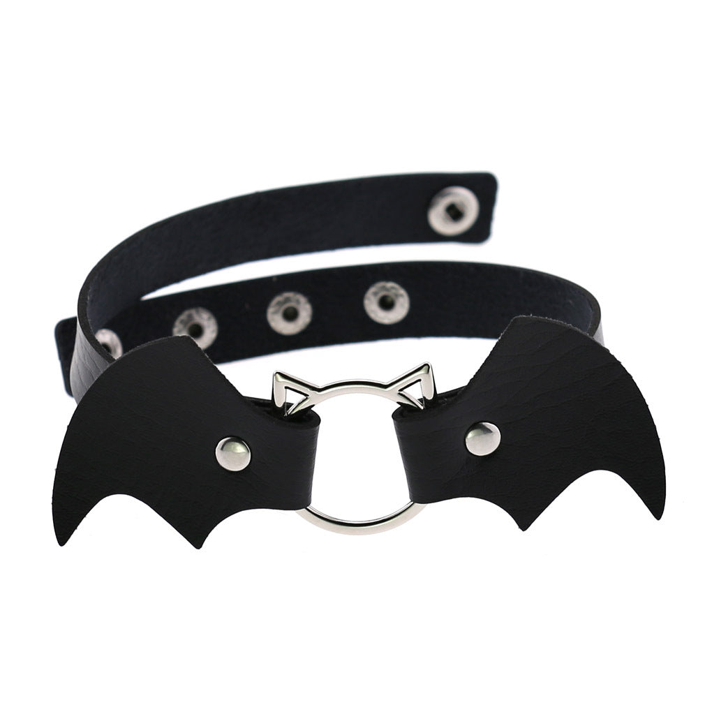 Bat Wing Cat Ear Choker