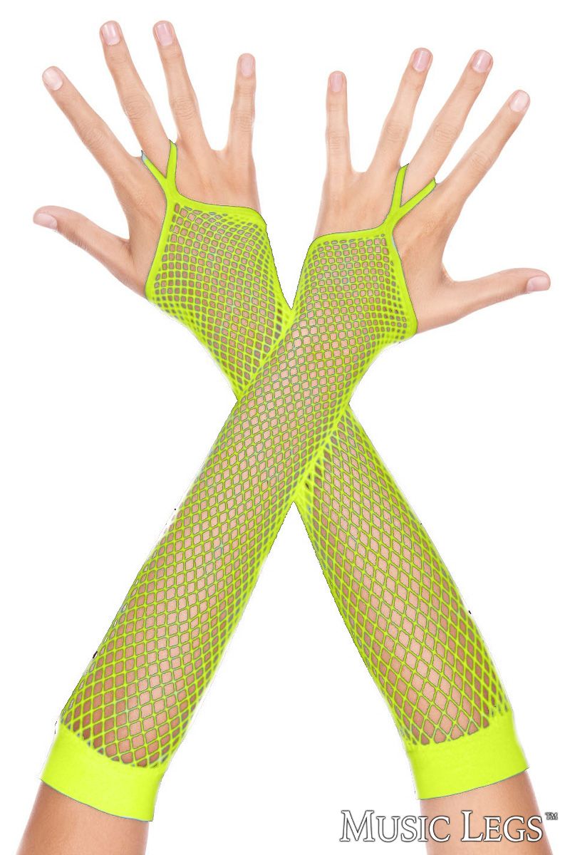 Fishnet Arm Warmers