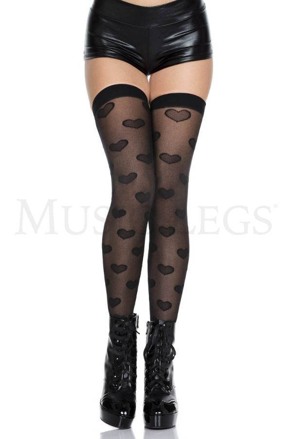 Heart Sheet Thigh Hi