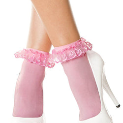 Ruffle Ankle Hi