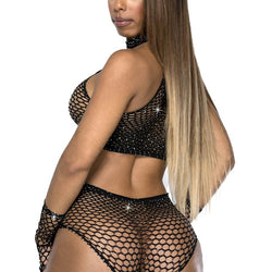 Rhinestone Net 3Pc. Set
