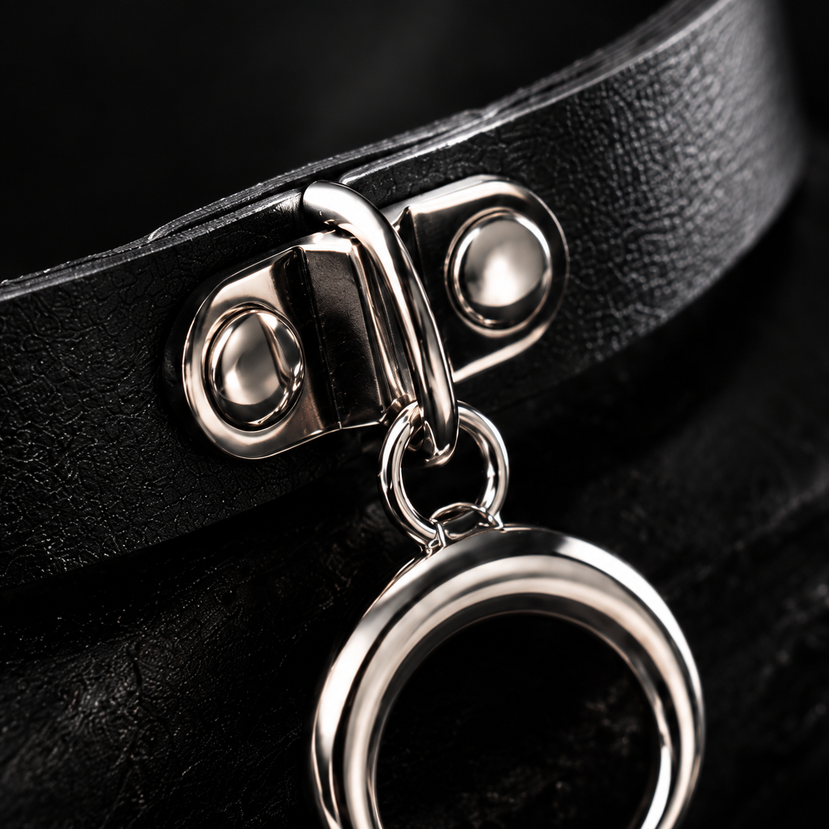Crescent Moon Charm Choker
