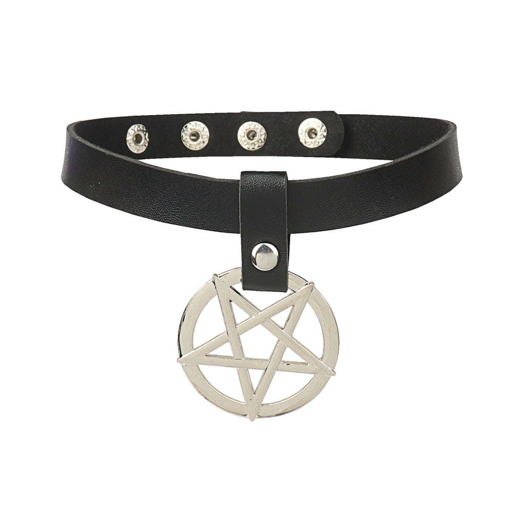 Pentagram Pendant Choker