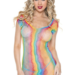Net Rainbow Chemise
