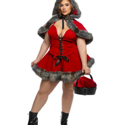 3pc Enchanted Forest Red