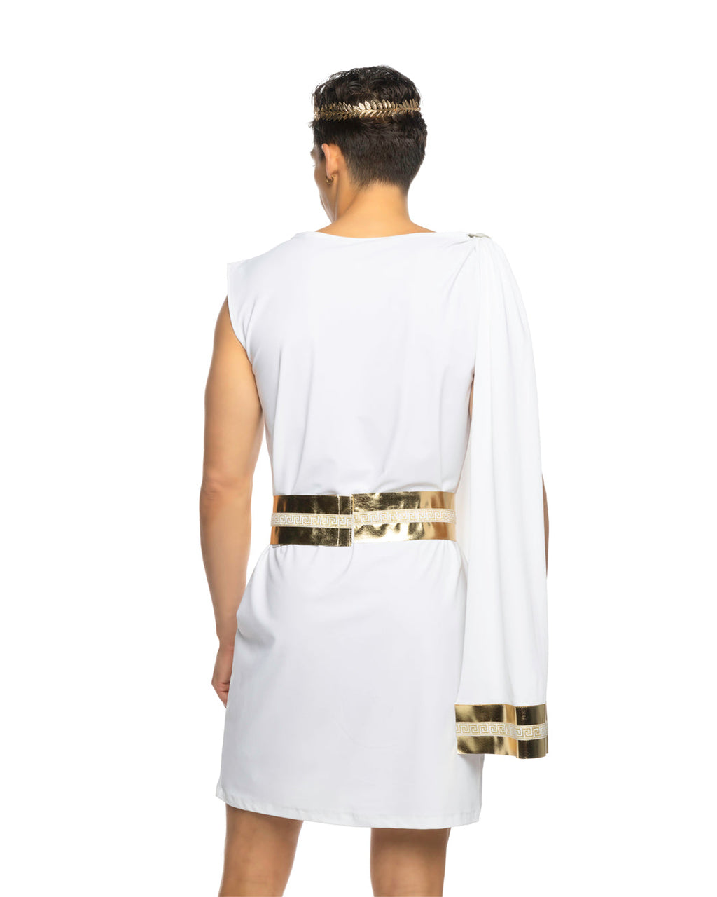 2pc Gilded Greek God