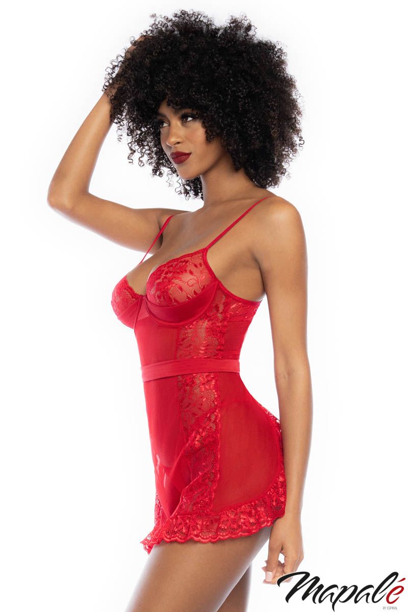 Mesh Apron Babydoll