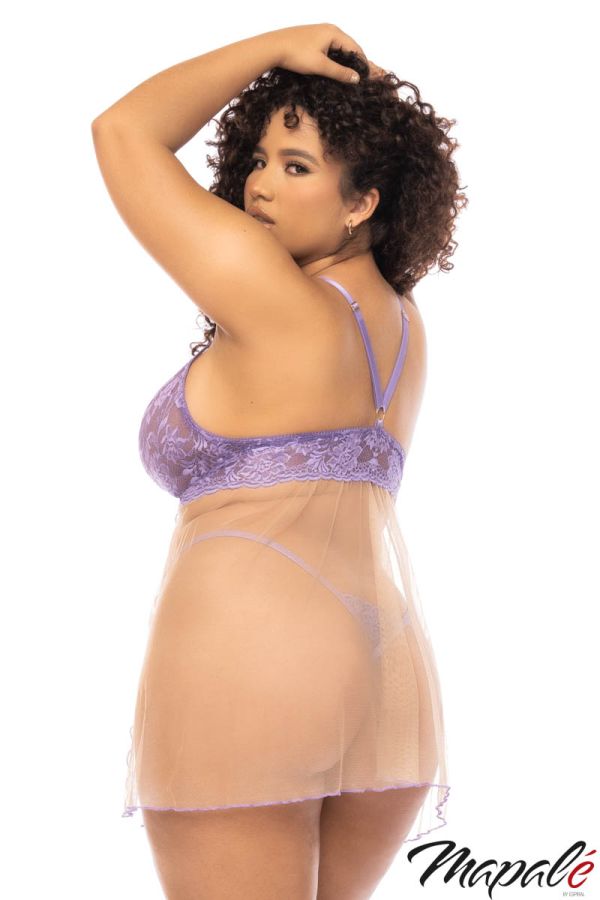 Slit Side Babydoll