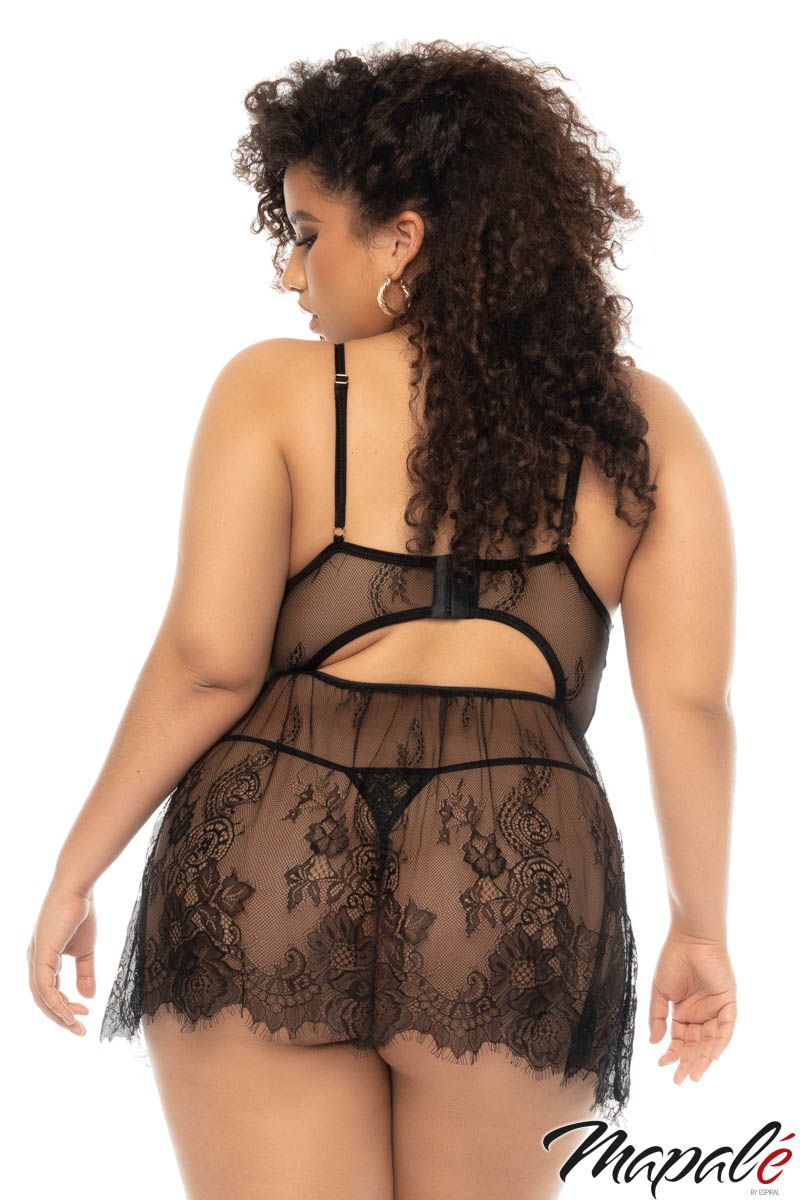 Fringe Lace Babydoll