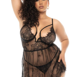 Fringe Lace Babydoll