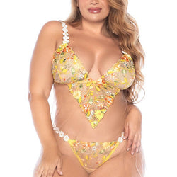 Floral Lace Babydoll