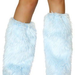 Basic Faux Fur Leg Warmers