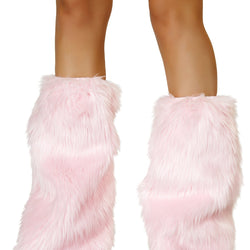 Basic Faux Fur Leg Warmers