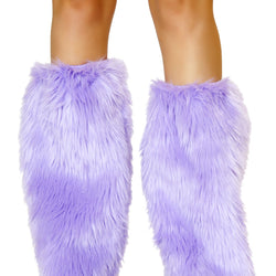 Basic Faux Fur Leg Warmers