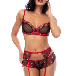 Heart Mesh 3Pc. Set