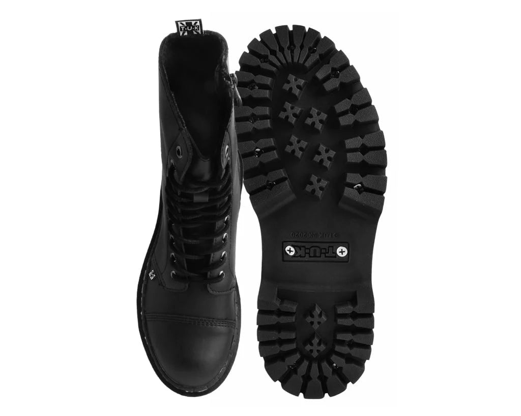 TUK Black TUKskin™ 10-Eye Double Decker Boot