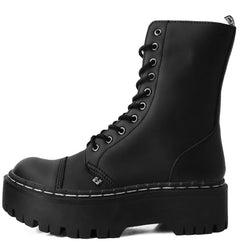TUK Black TUKskin™ 10-Eye Double Decker Boot