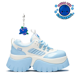 Blueberry Smoothie Trainers-Blue-Size 5-Clearance