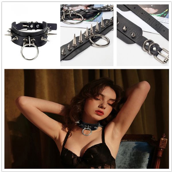 Double Spike Collar Choker