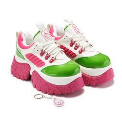 Dazzleberry Dragon Trainers-Multicolor-Size 5-Clearance