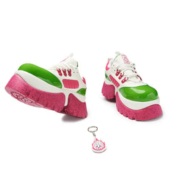 Dazzleberry Dragon Trainers-Multicolor-Size 5-Clearance