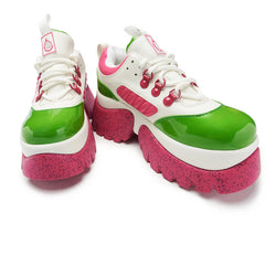 Dazzleberry Dragon Trainers-Multicolor-Size 5-Clearance