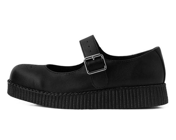 TUK Black TUKskin™ Viva II Mary Jane-Clearance
