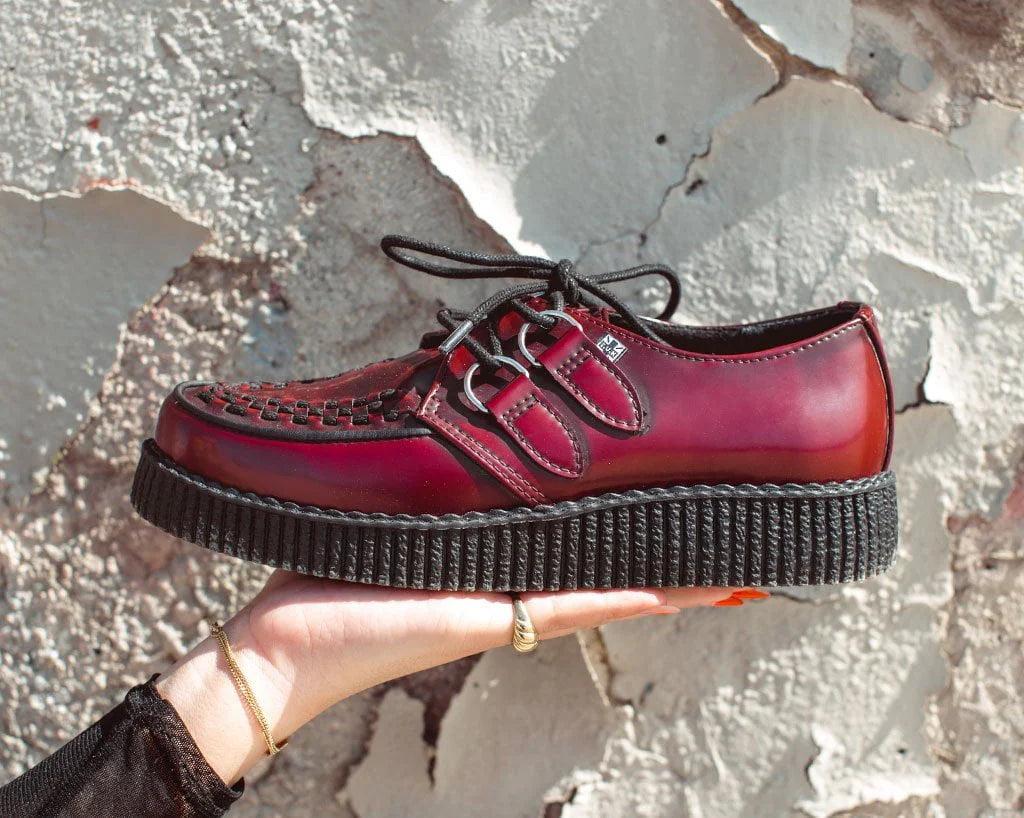 TUK Burgundy Rub-Off TUKskin™ Viva Low Creeper