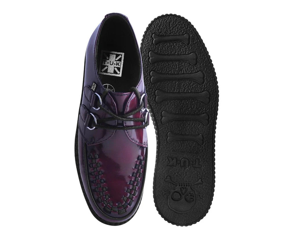 TUK Burgundy Rub-Off TUKskin™ Viva Low Creeper