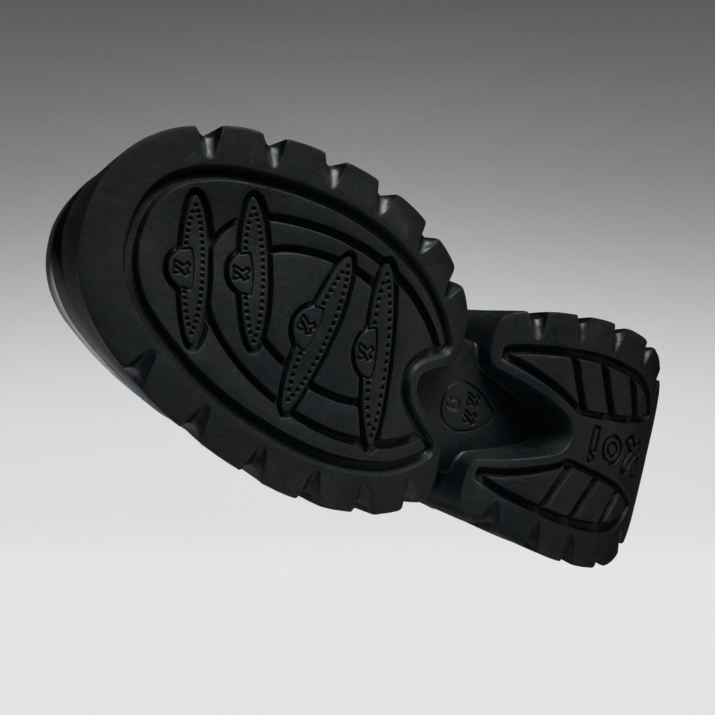 KOI Jazmin Bean x KOI Frunkrocker Sidekick Monster Boots - Black