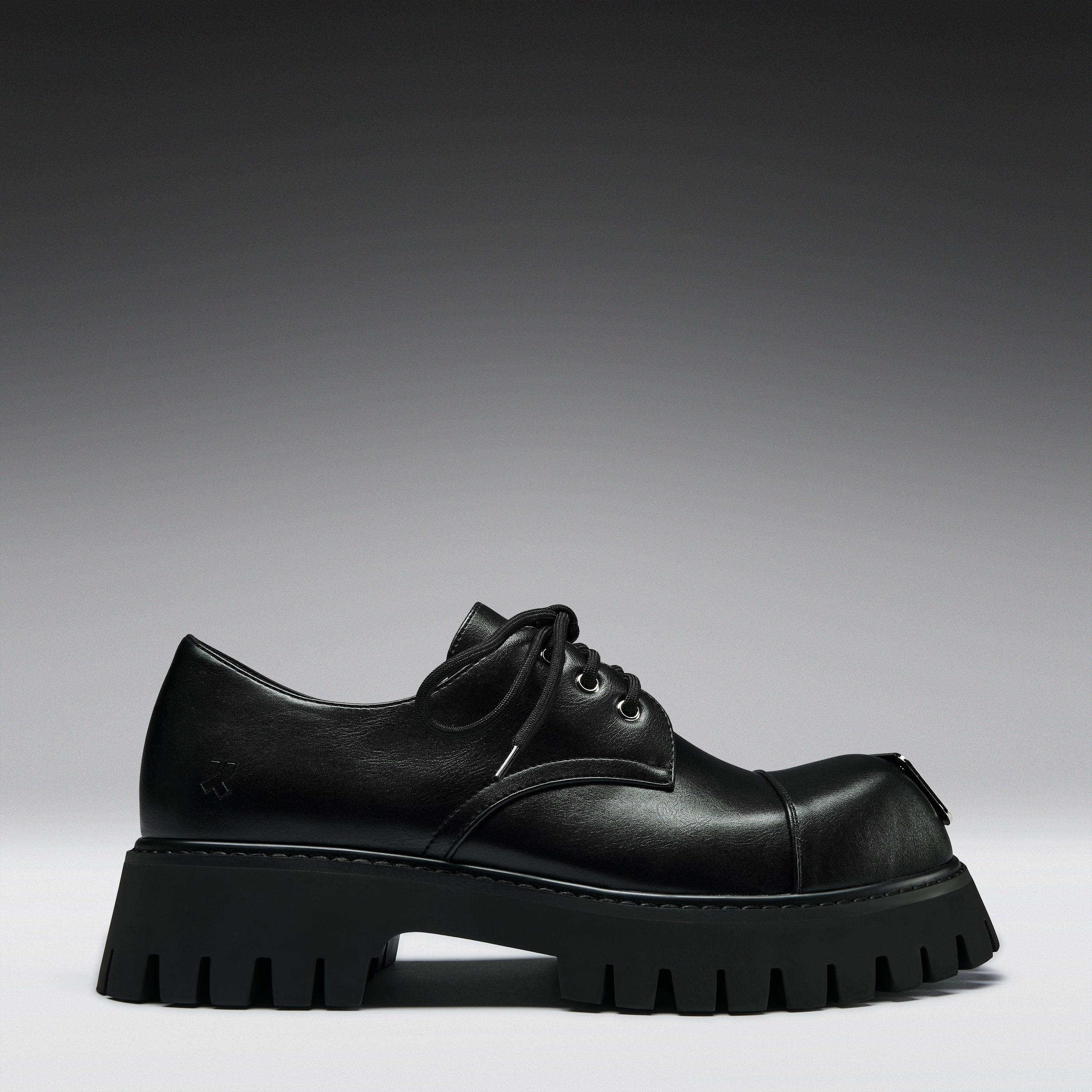 KOI Gehrman Metal Cap Men's Chunky Shoes - Shadow