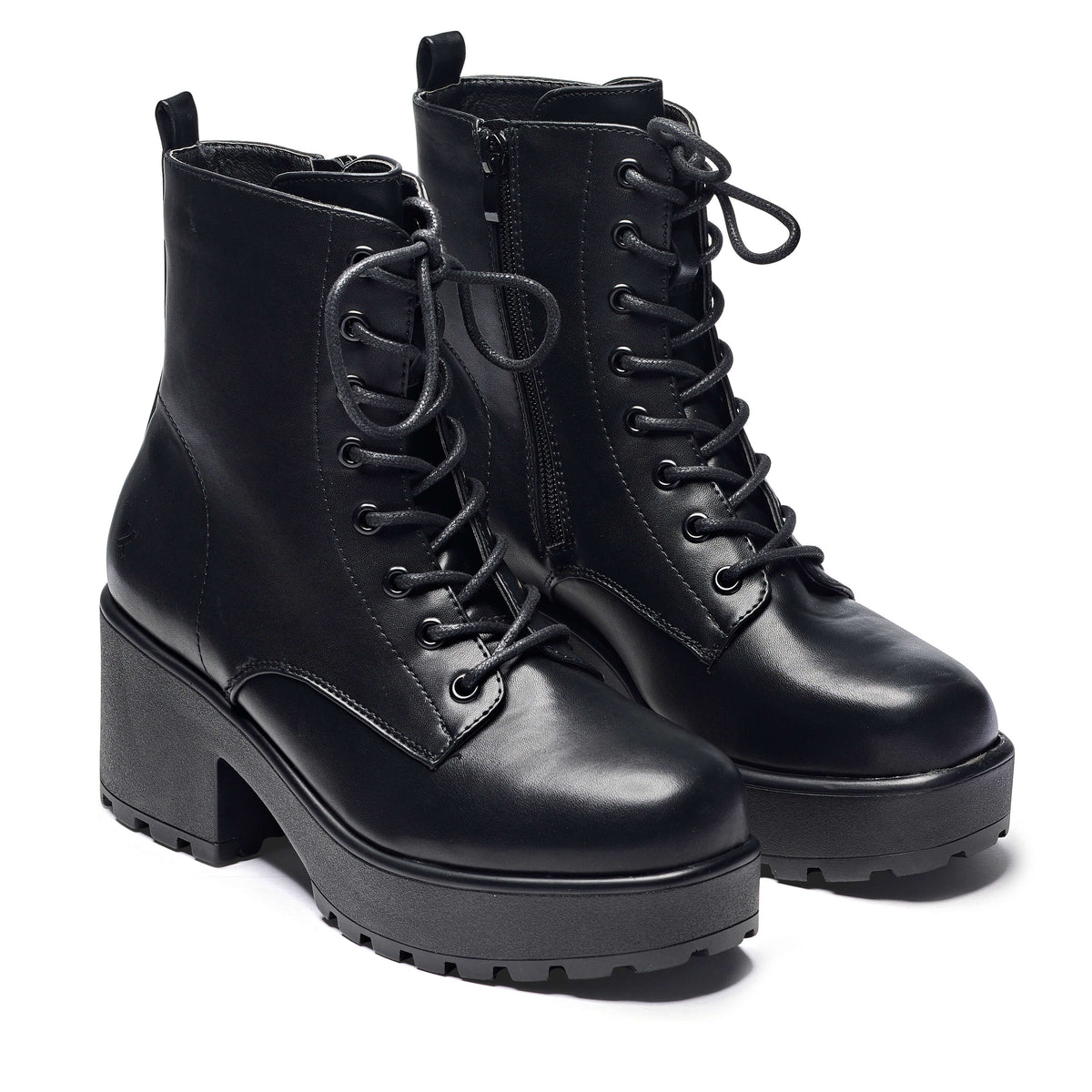 KOI GIN Platform Military Boots-Clearance