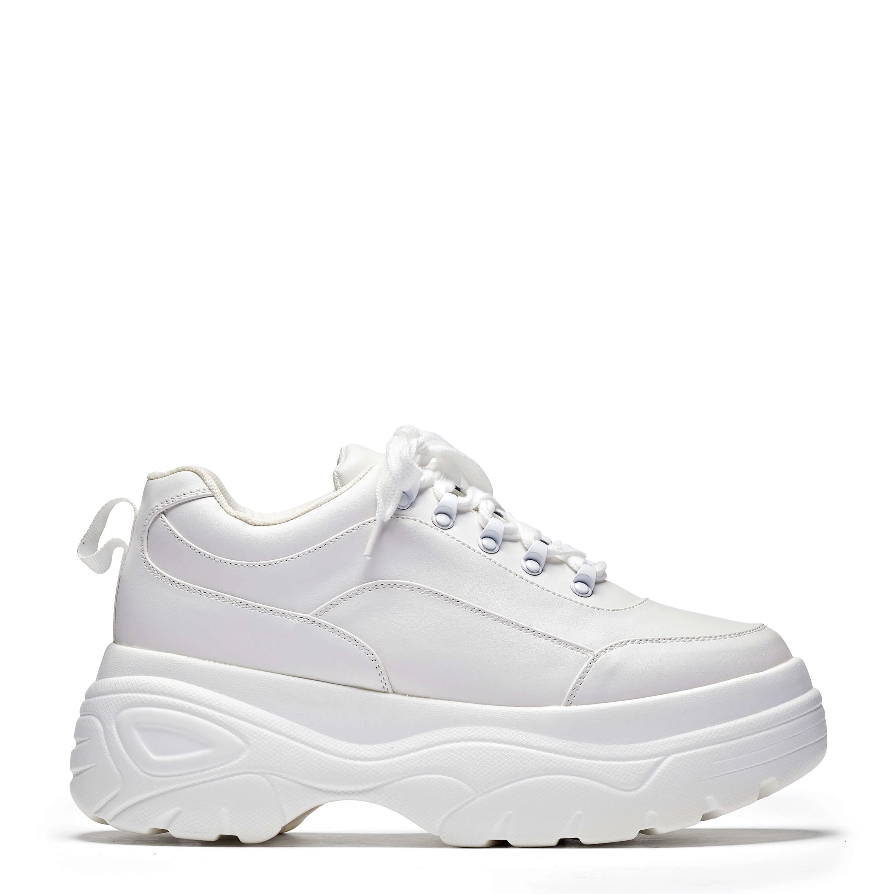 KOI Jennie White Chunky Bubble Trainers-Clearance