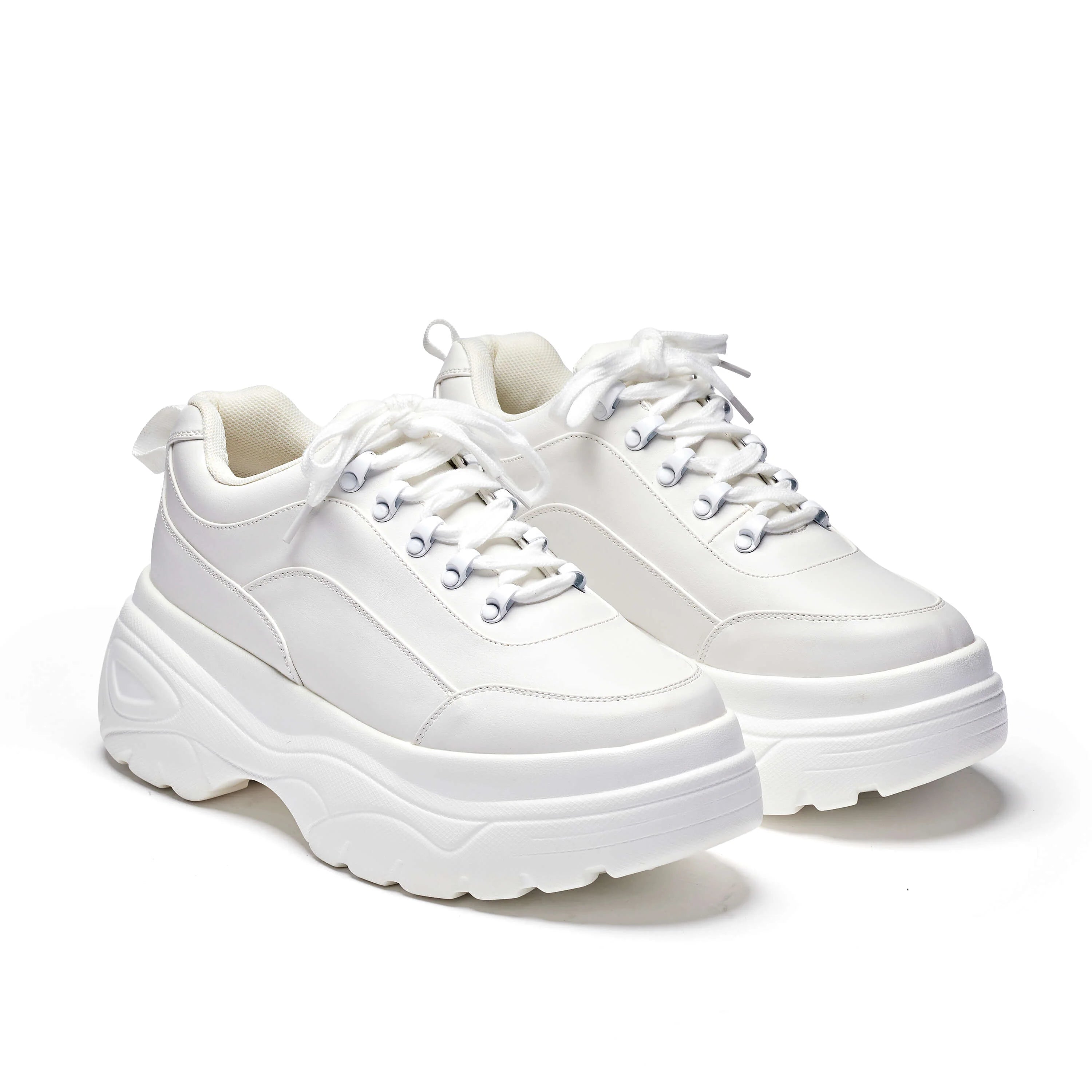 KOI Jennie White Chunky Bubble Trainers-Clearance