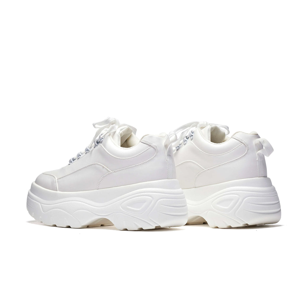 KOI Jennie White Chunky Bubble Trainers-Clearance