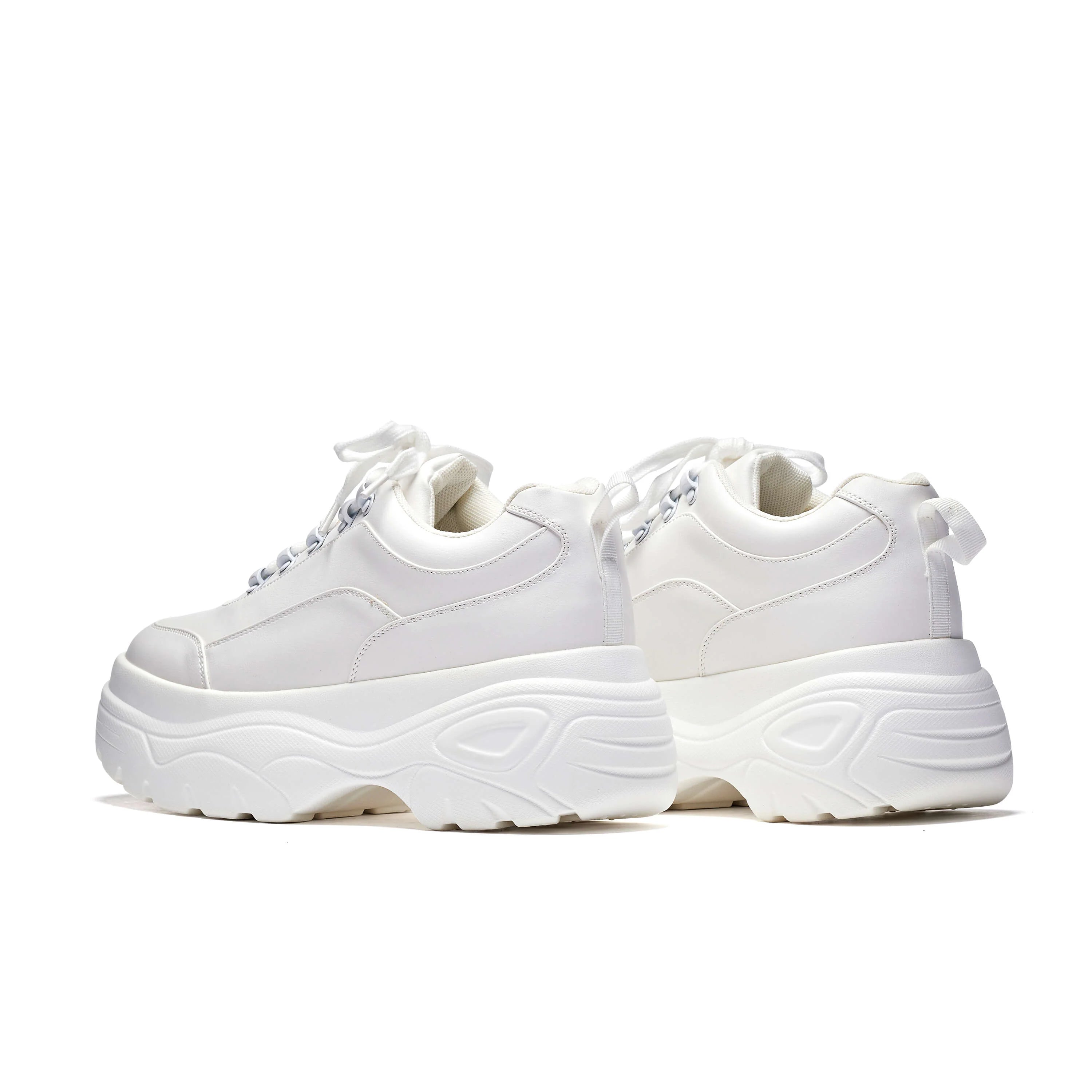 KOI Jennie White Chunky Bubble Trainers-Clearance
