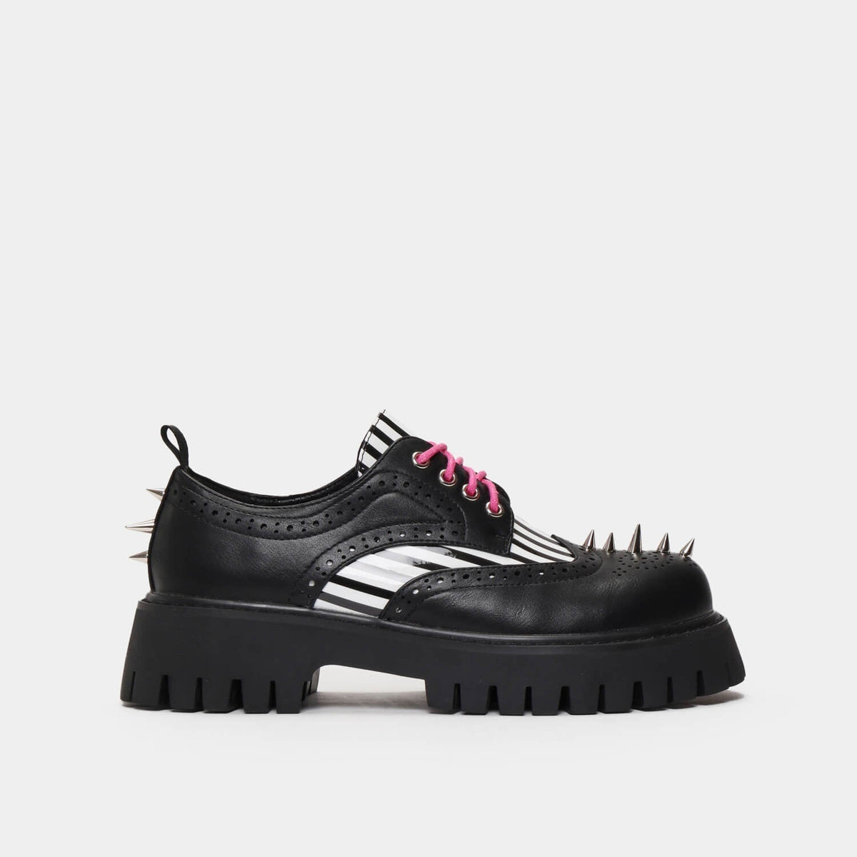 KOI Footwear The Culture Steampunk Brogues Vegan Chunky Platform Shoes